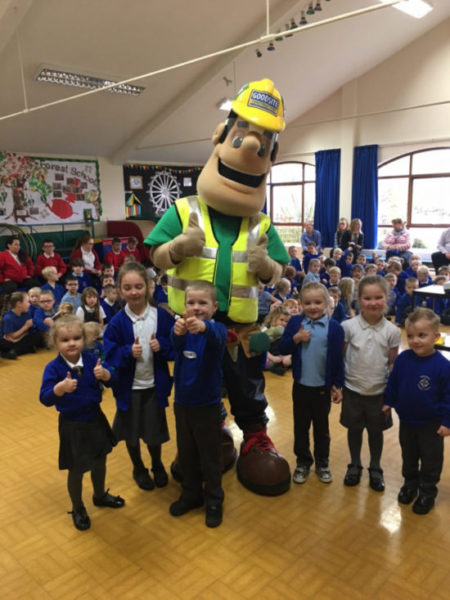 Learning to be safe on site!